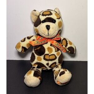 Galerie Hershey Reese's Teddy Bear Peanut Butter Cup Stuffed Animal Plush Toy 6"